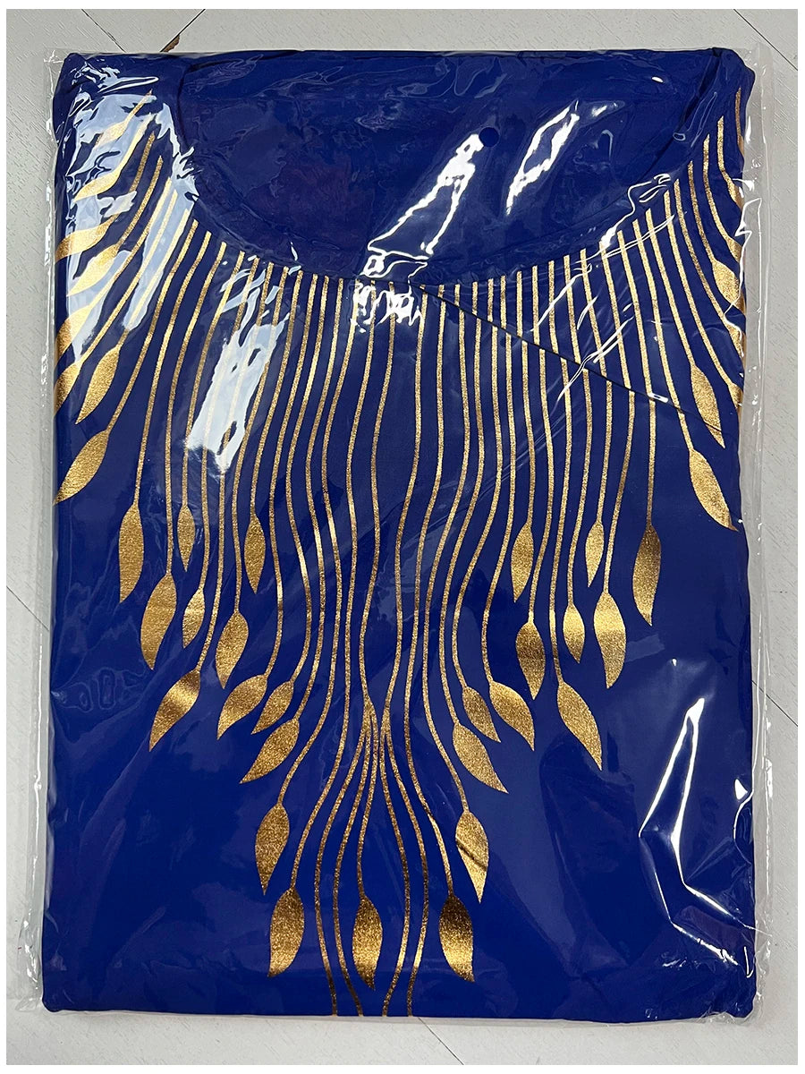 Muslim Abayas For Women Dubai Stretch Print Hot Stamping Loose Fit Elegant Dresses Caftan Marocain Femme Robe With Headscarf
