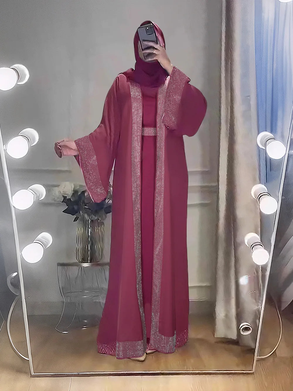 Abaya Dubai Luxury Abayas Woman 2025 Chiffon Boubou Muslim Fashion Caftan Marocain Wedding Evening Party Dresses African Clothes