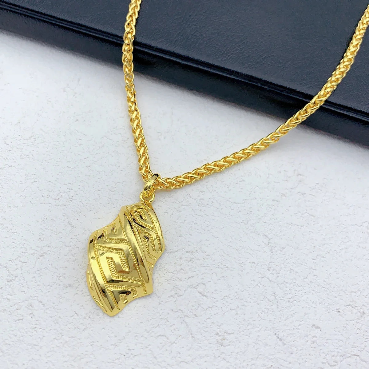 Luxury Nigerian Jewelry Set Wedding For Women Dubai 24K Gold Color Jewelery African Charm Designer Earrings Bridal Necklace