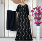 Muslim Fashion Women Party Clothing Cotton Half Sleeve Elastic Waist Dress Boubou Maxi African Abaya Dress Islamic Women Dress