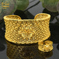 ANIID Dubai 2022 New Luxury Female Gold Color Bangles For Women Nigerian Wedding Jewelry Gifts African Bijoux Bracelet Jewellery