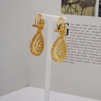 Dubai Gold Color Jewelry Sets For Women Dubai African Jewelry Set Bride Earrings Rings Nigerian Wedding Jewelery Set