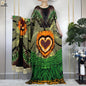 2024New Muslim Abaya Cotton Dress Women Loose African Dashiki Maxi Printing Diamonds Femme Robe Dubai Islam Dress With Big Scarf