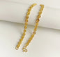 Anniyo Gold Color Chain Necklaces for Women Girls Dubai Africa Party Jewelry Arab Ethiopian Bead Chain Jewellery  #066304