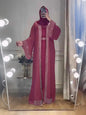 Abaya Dubai Luxury Abayas Woman 2025 Chiffon Boubou Muslim Fashion Caftan Marocain Wedding Evening Party Dresses African Clothes
