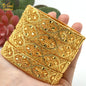 Dubai Bangles For Women Middle East Gold Color Bangle Ethiopian Saudi Arab Bracelet Wedding Bride Jewelery African Birthday Gift